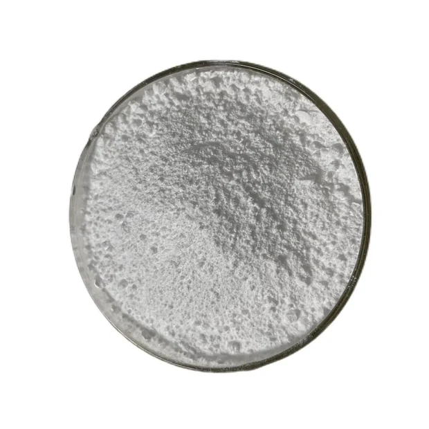 White L-arginine powder on a neutral surface