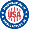 Manufacture in USA star roundel