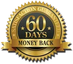 60-day money-back guarantee roundel from the Maxforce marketing pack